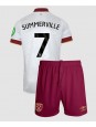 Billige West Ham United Crysencio Summerville #7 Tredjedraktsett Barn 2024-25 Kortermet (+ Korte bukser)